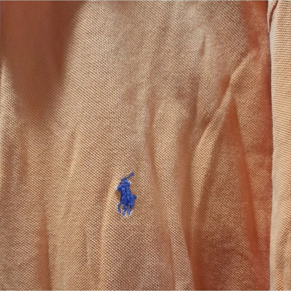 Polo by Ralph Lauren Shirt Men's XL Orange Polo Preppy Sporty Golf Classic